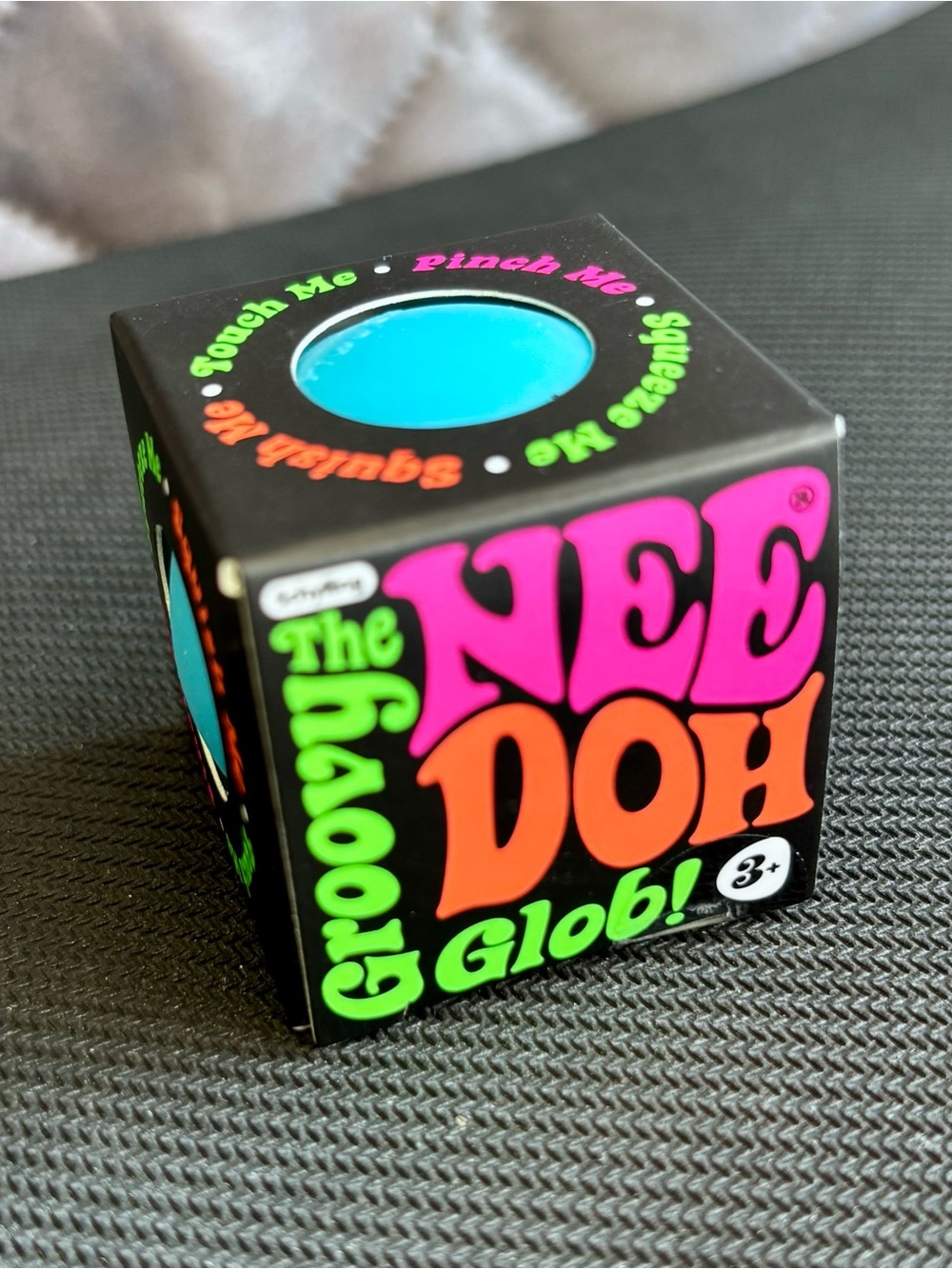Nee Doh Glob! Squeeze Toy — Turquoise